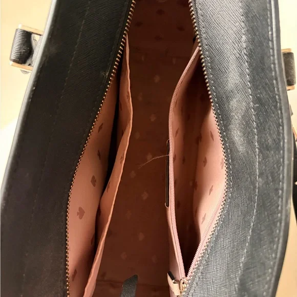 Kate Spade Black and Cream Cameron tote crossbody - Picture 4 of 4